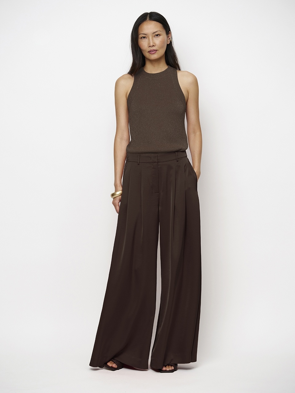 Dante 6 Noki metallic knitted top