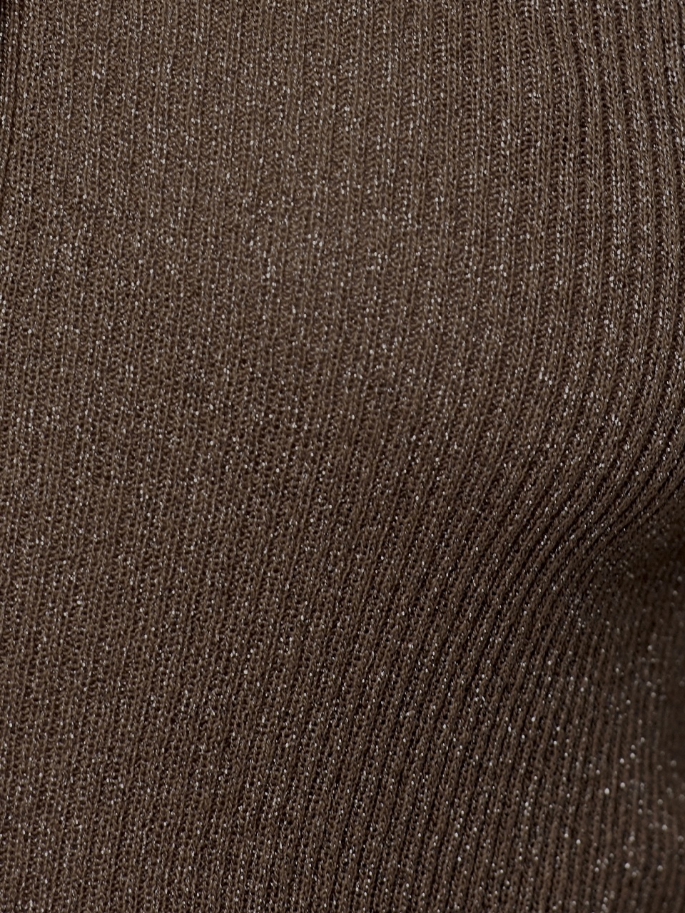 Noki metallic knitted top