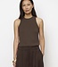 Noki metallic knitted top