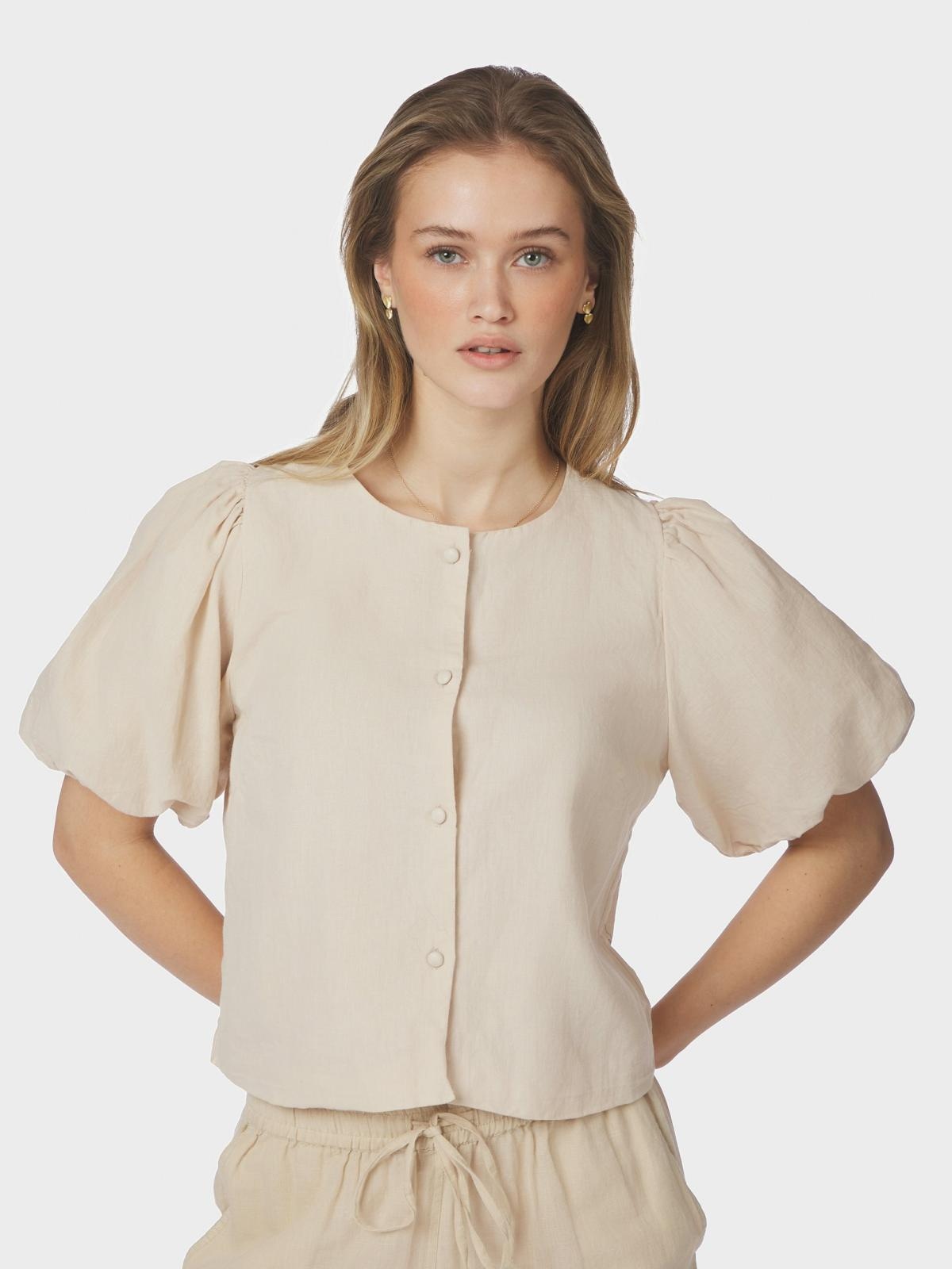 Neo Noir Moisa Linen Blouse