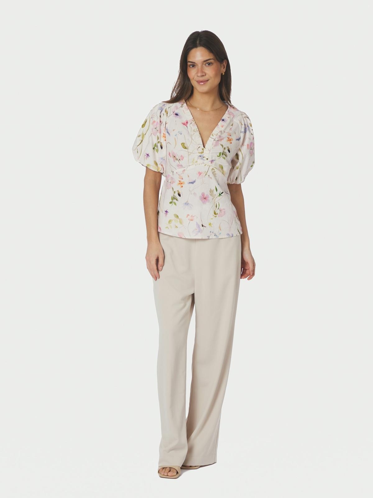 Irina Flower Blouse