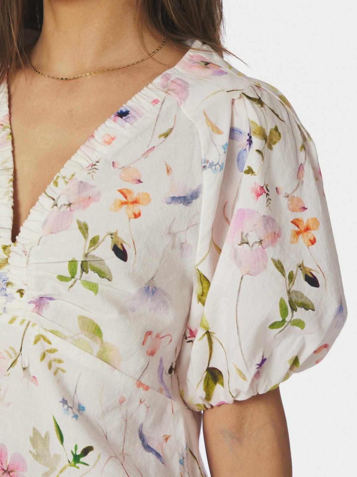 Irina Flower Blouse