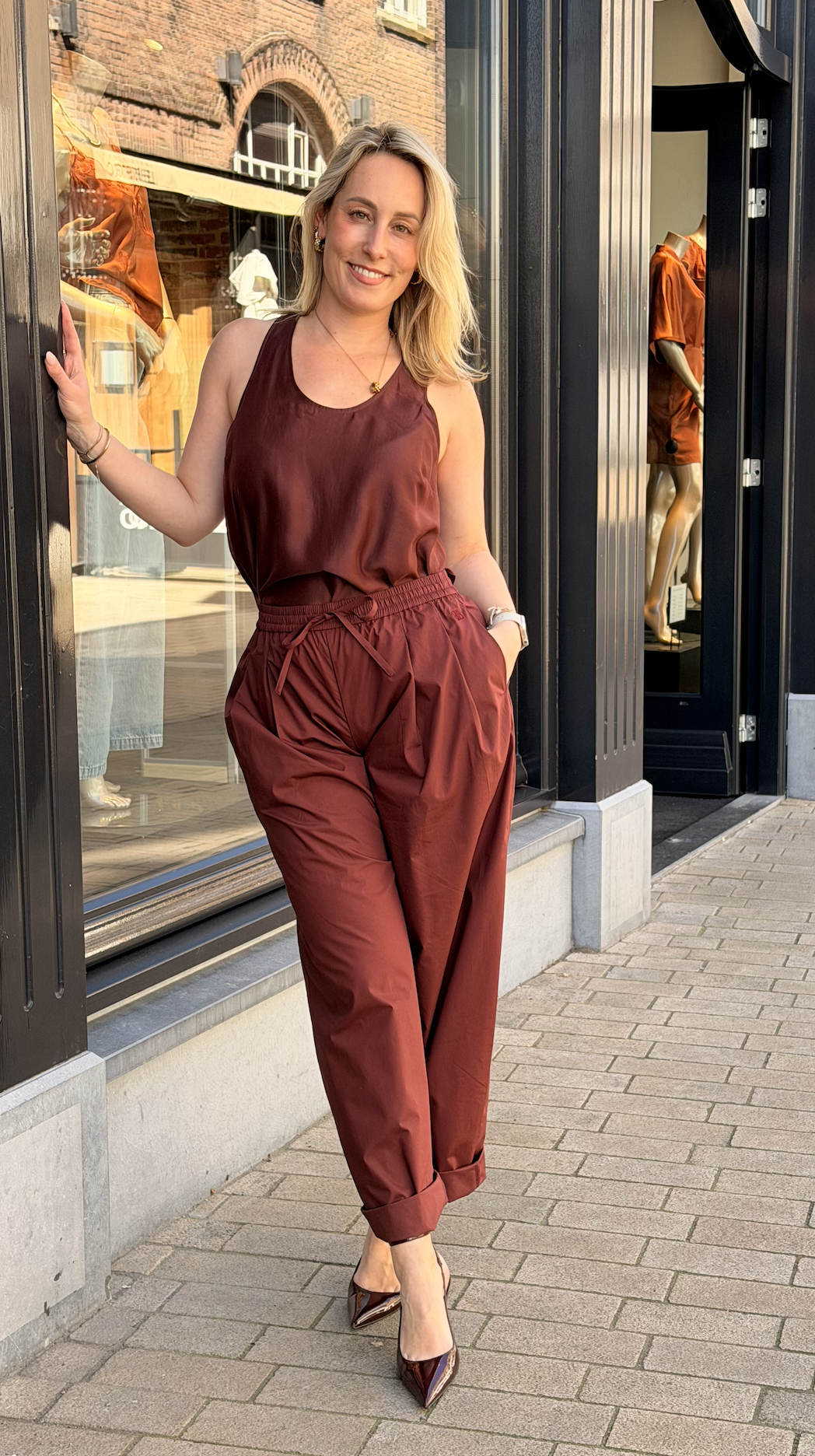 Maelly relaxed fit pants