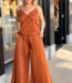 Onique wide leg satin pants