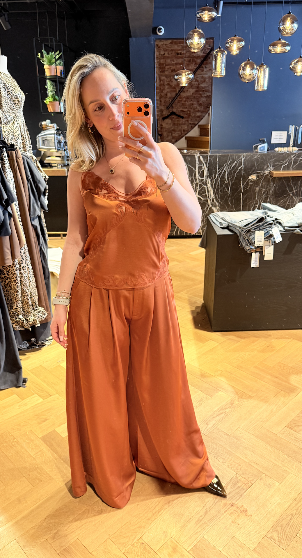 Ligne lace camisole top