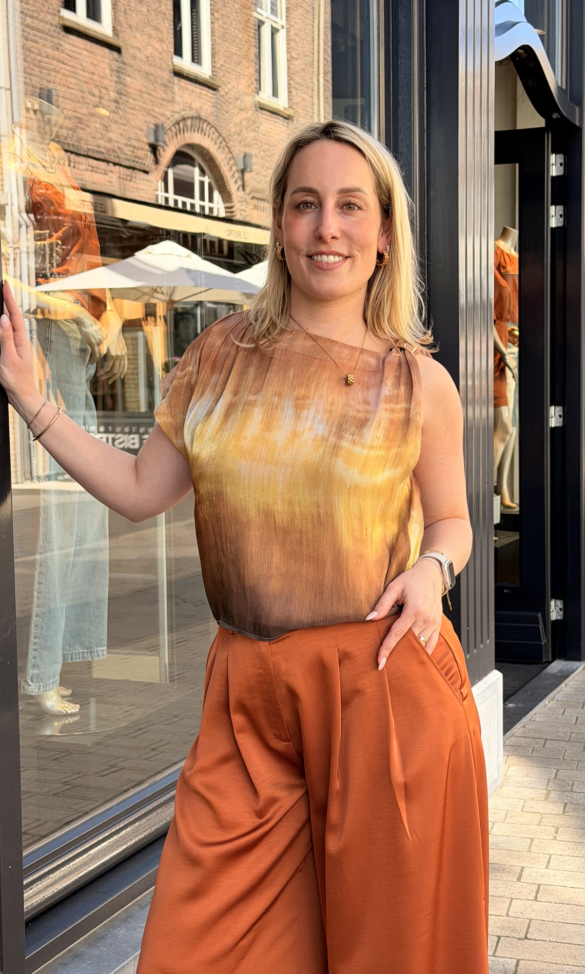 Kaira printed top