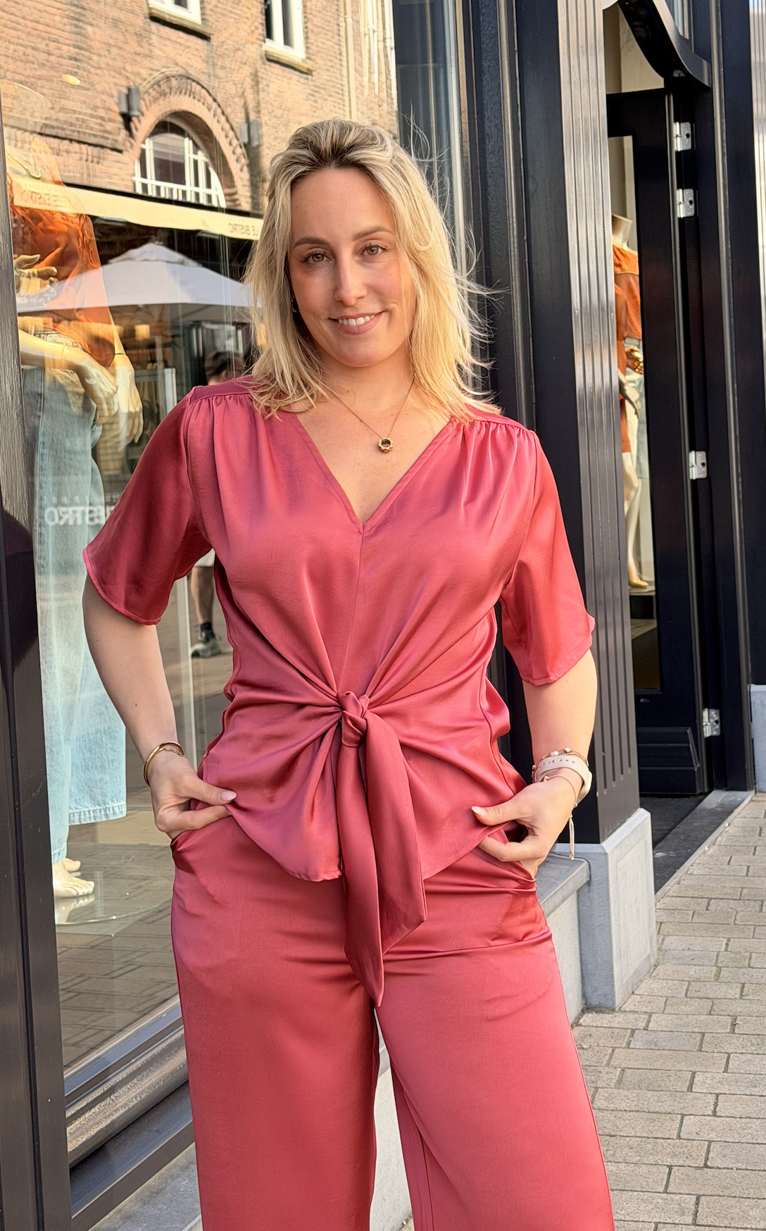 Casadia Heavy Sateen Blouse