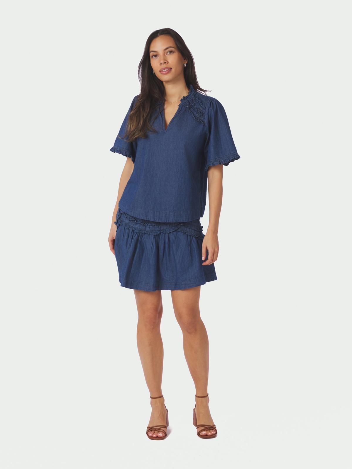 Wendia Denim Blouse