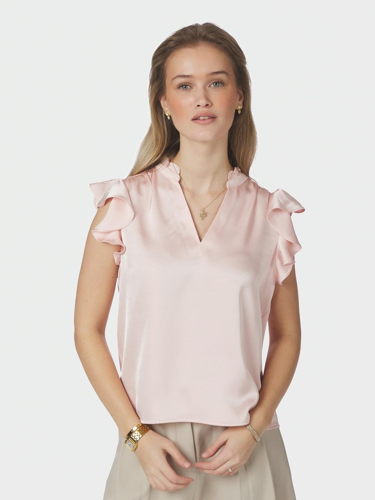 Stella Heavy Sateen Blouse