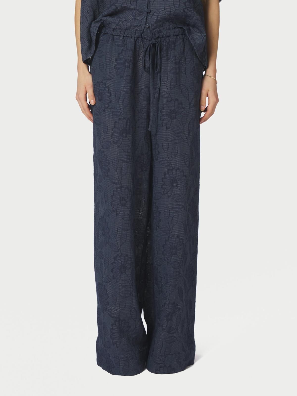 Heifa Flower Stripe Pants