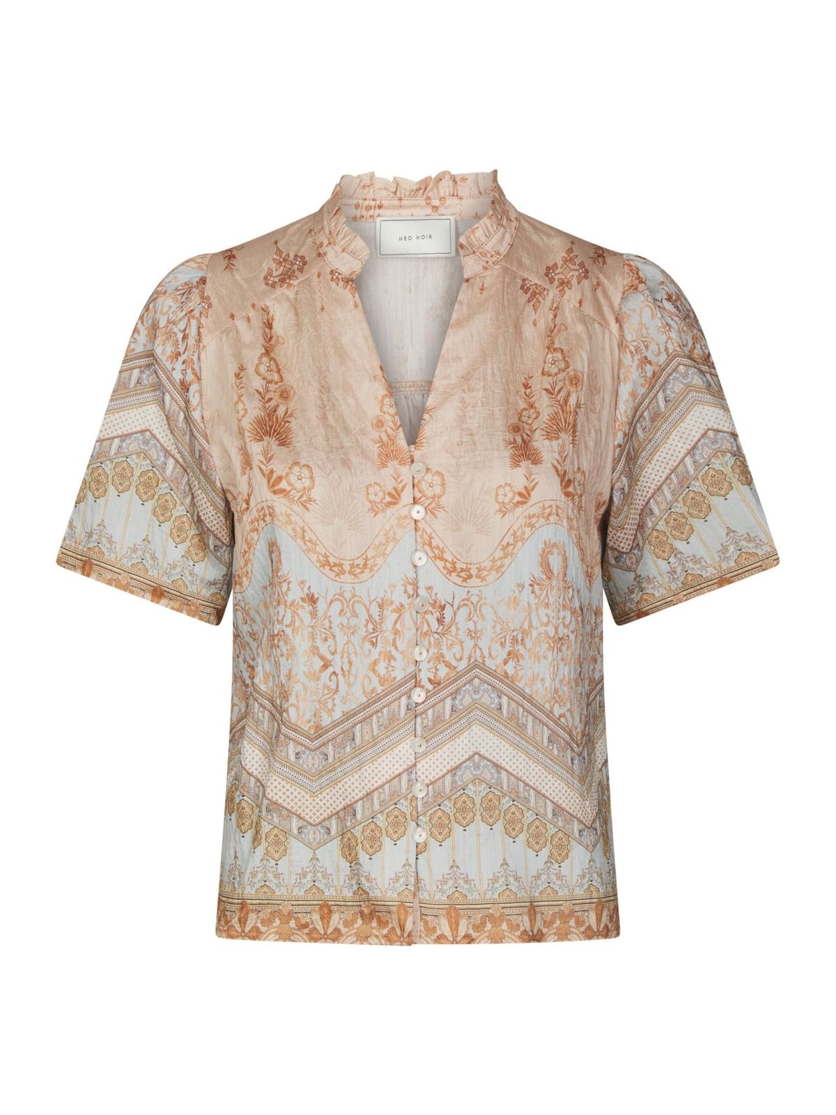 Torana Flower Border Blouse