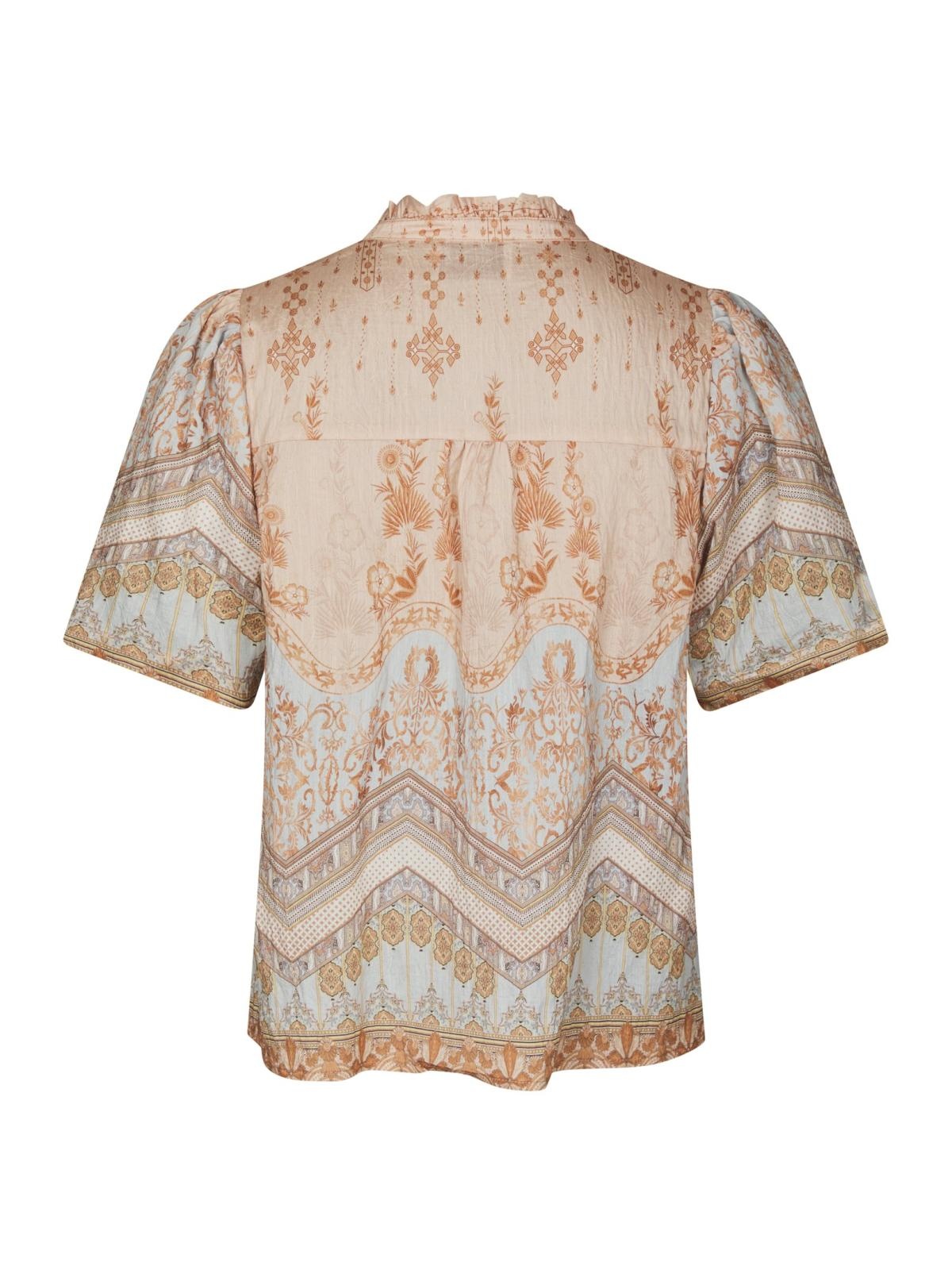 Torana Flower Border Blouse