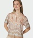 Torana Flower Border Blouse