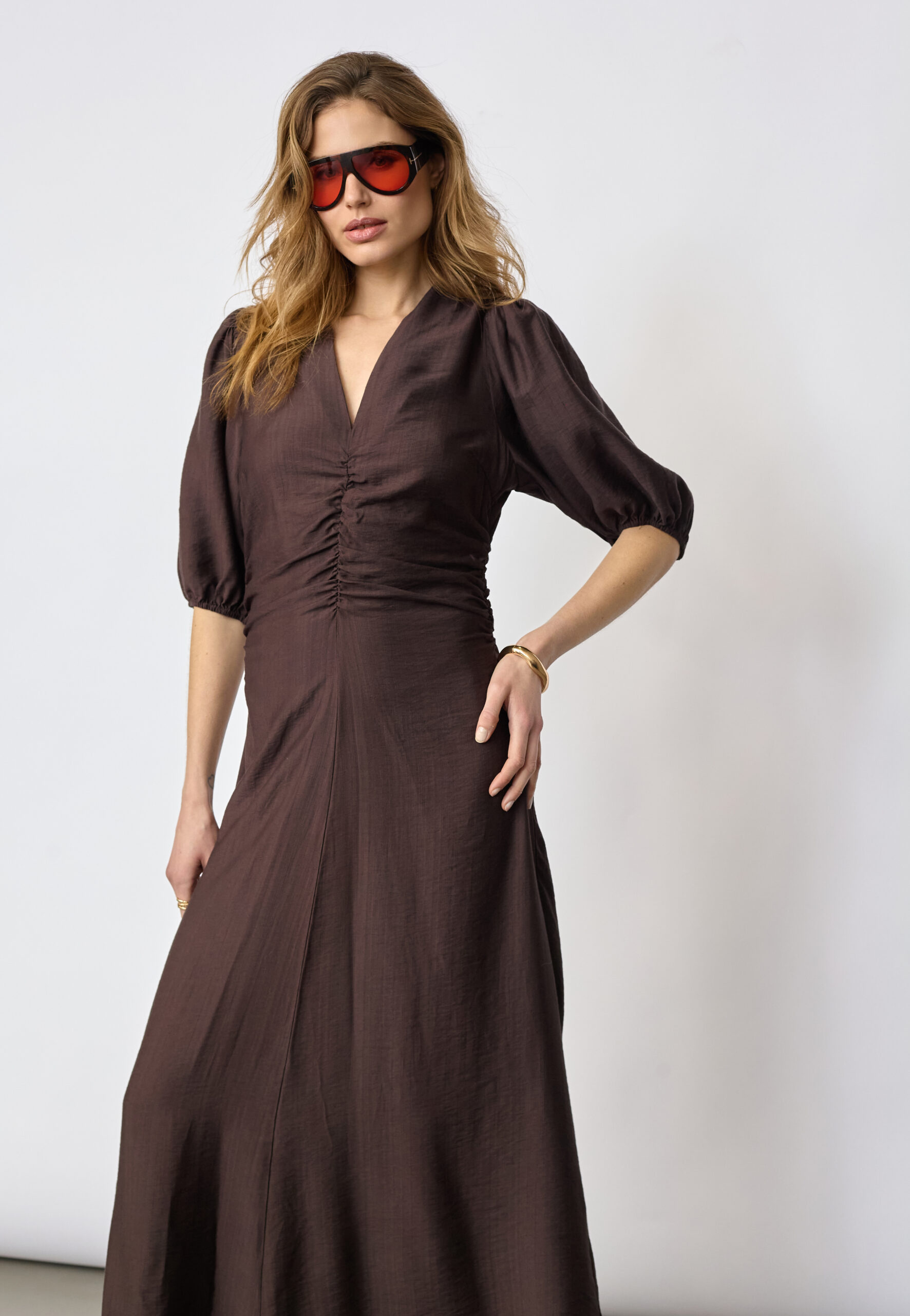 Hera SS Puff Dress