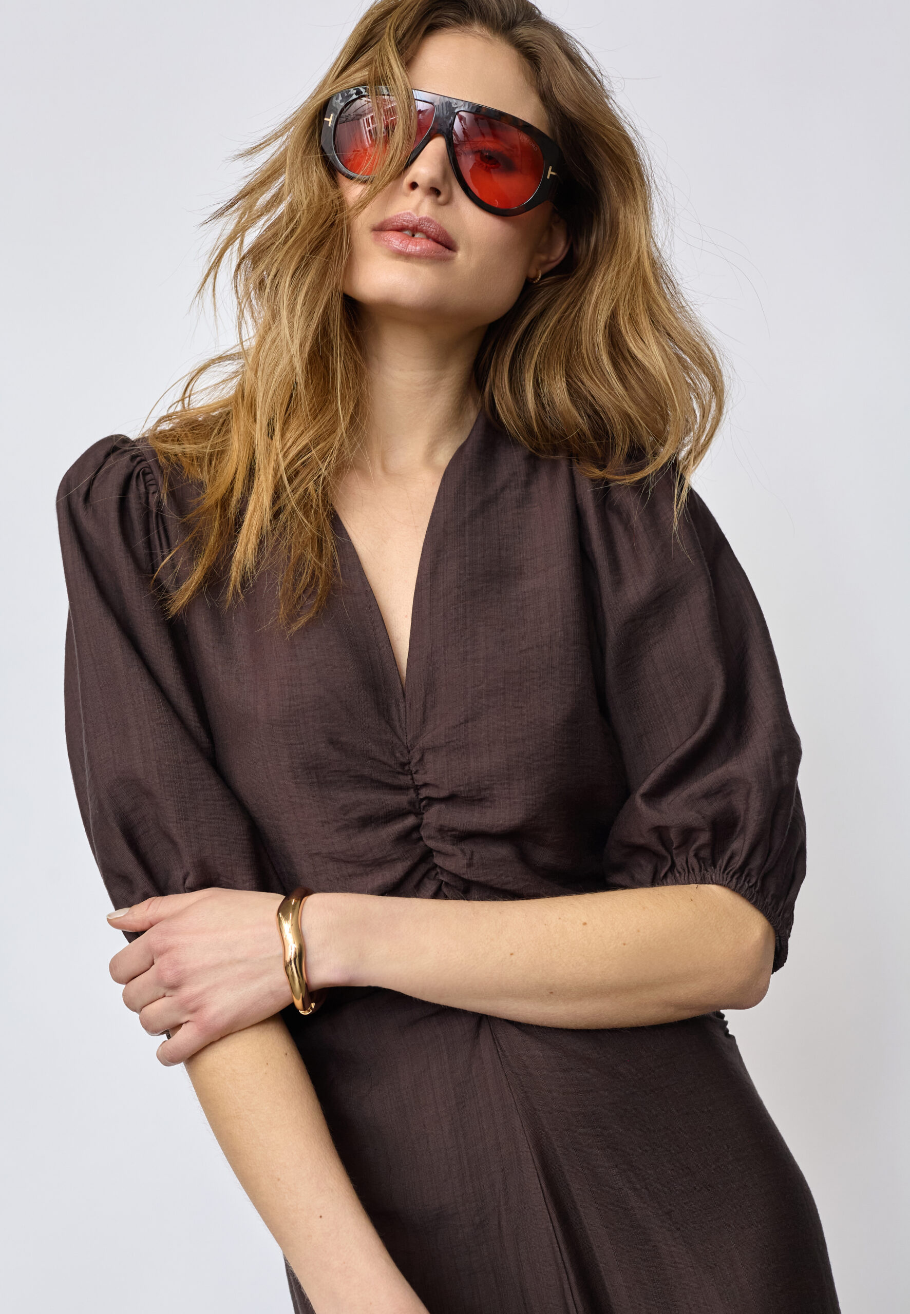 Hera SS Puff Dress