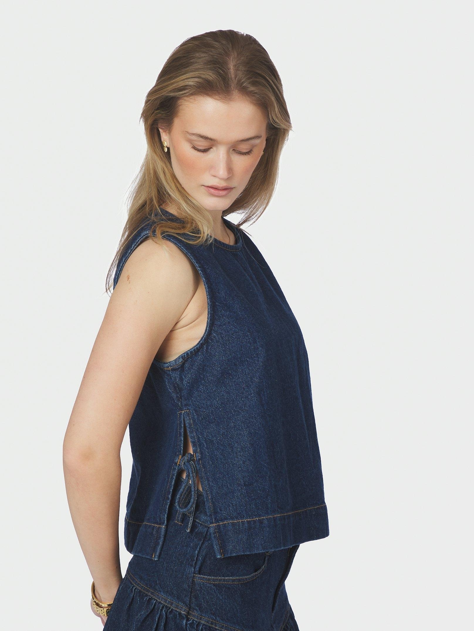 Neo Noir Svetlana Denim D Top