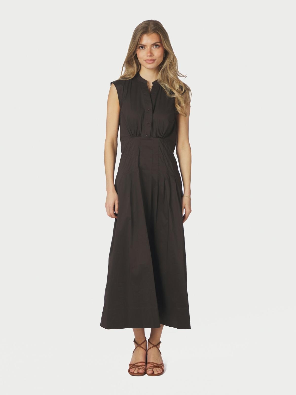 Neo Noir Irena Poplin Dress