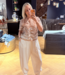 Torana Flower Border Blouse