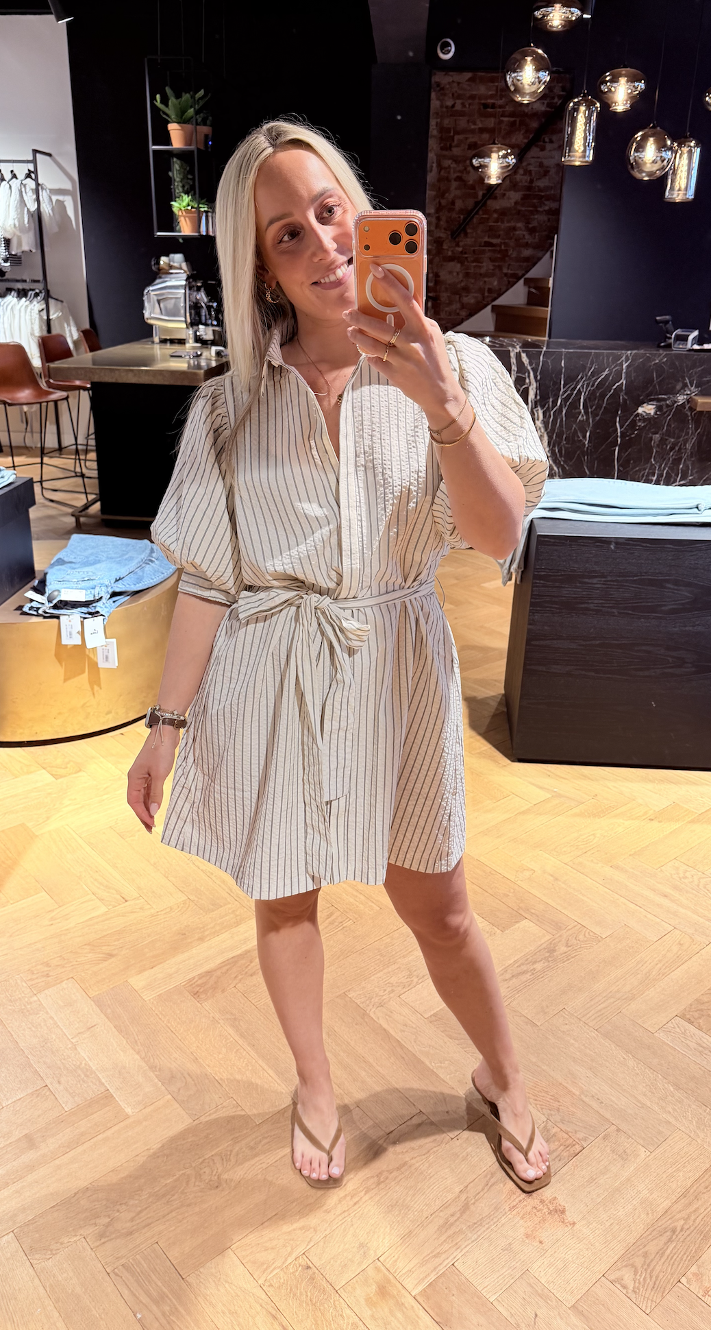 Serene Slim Stripe Dress