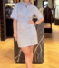 Jas Stripe Shirt Dress
