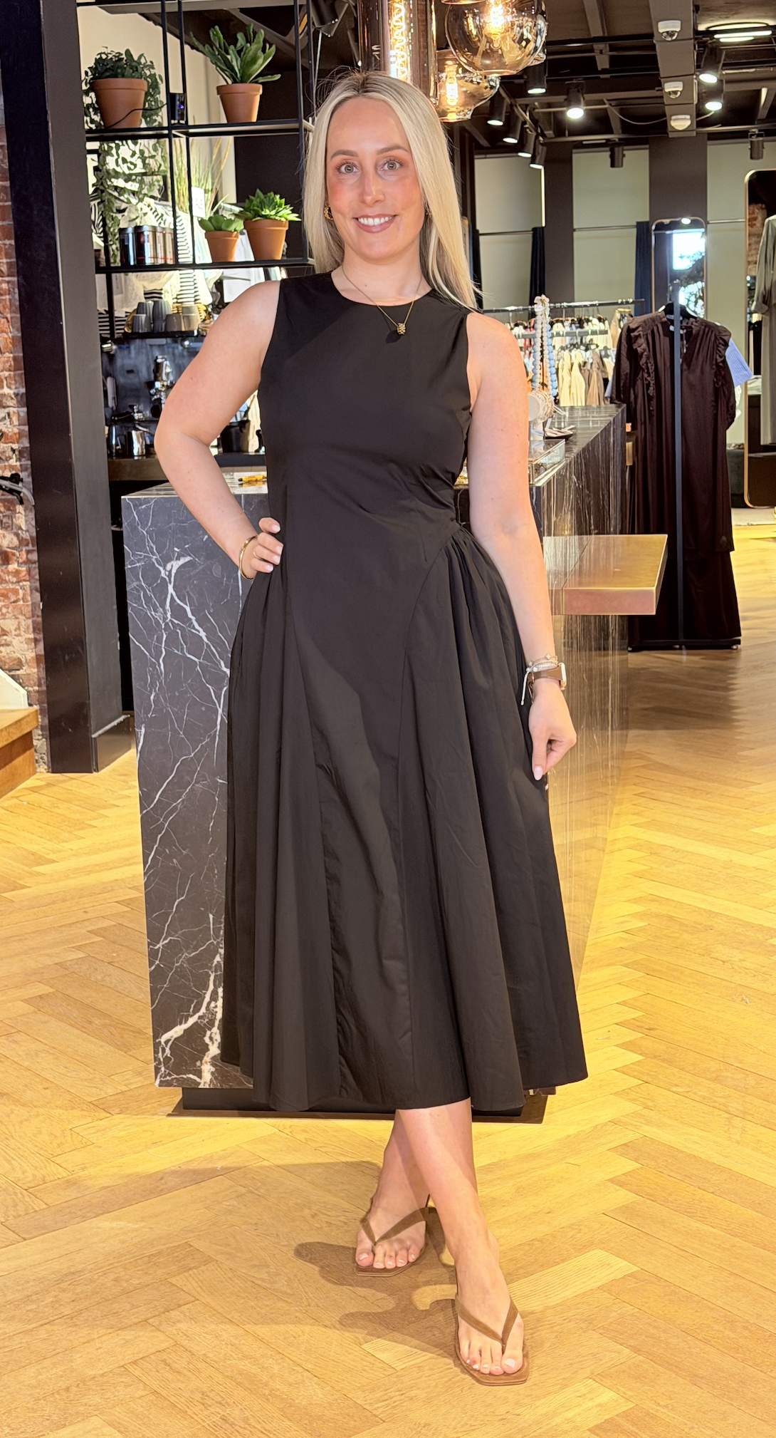 Zora Poplin Dress