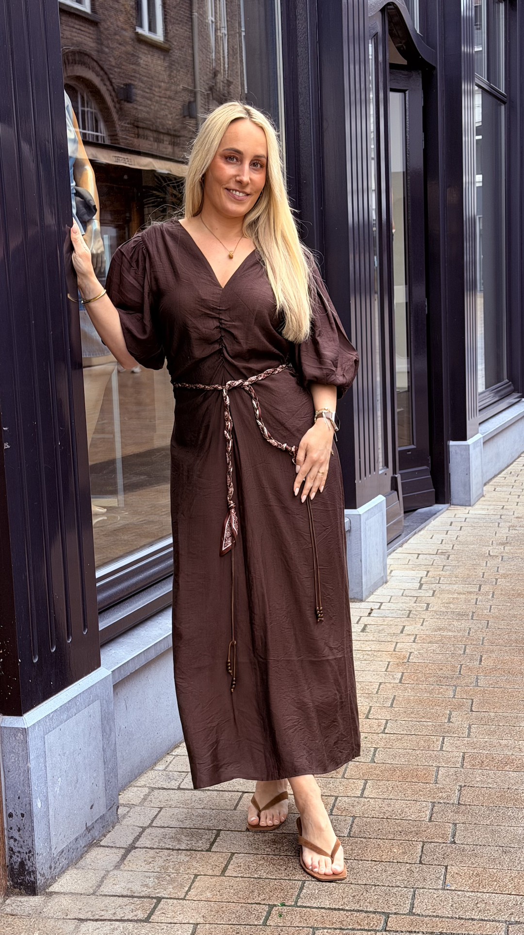 Hera SS Puff Dress