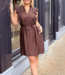 Hera Frill SS Crop V-Dress