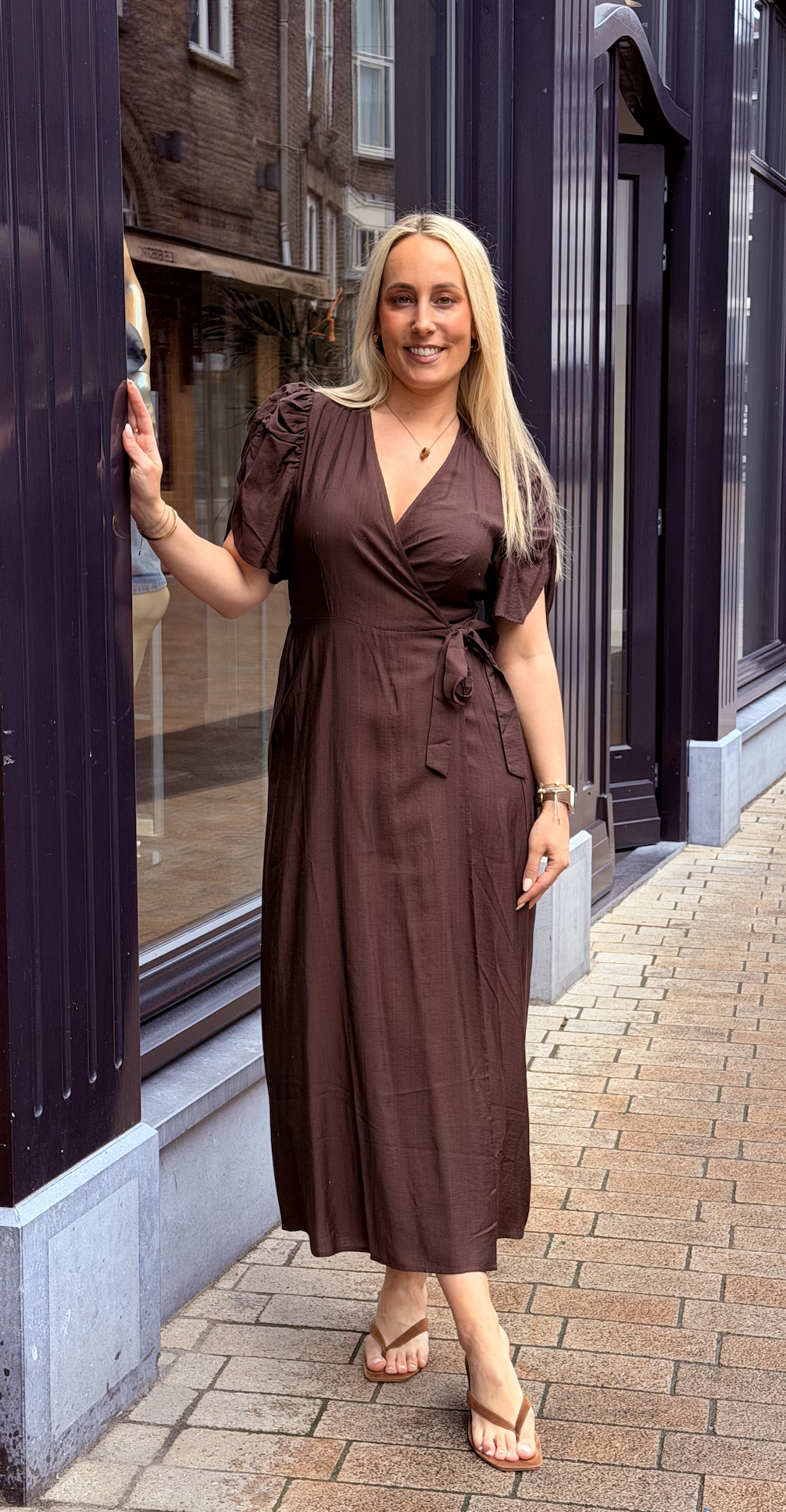 Hera SS Wrap Dress