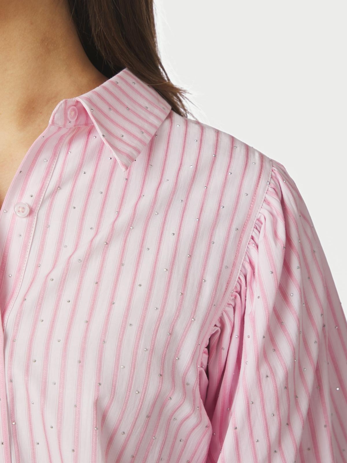 Etta Soft Stripe Stone Shirt