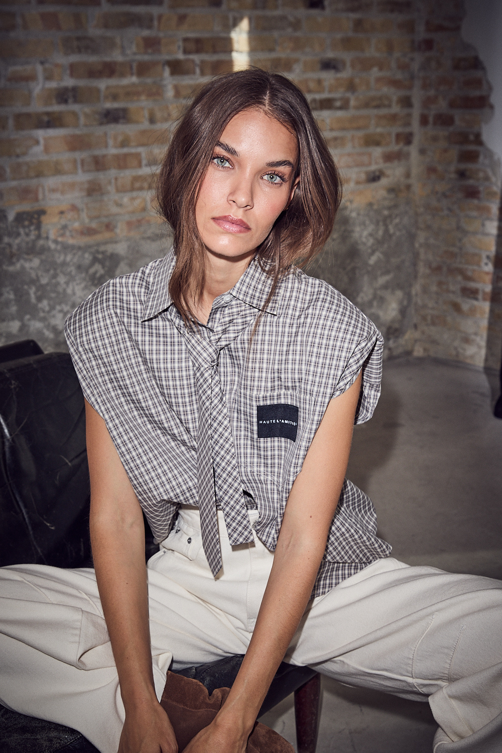Haute L' Amitié Dinnie NS Mini Check Shirt