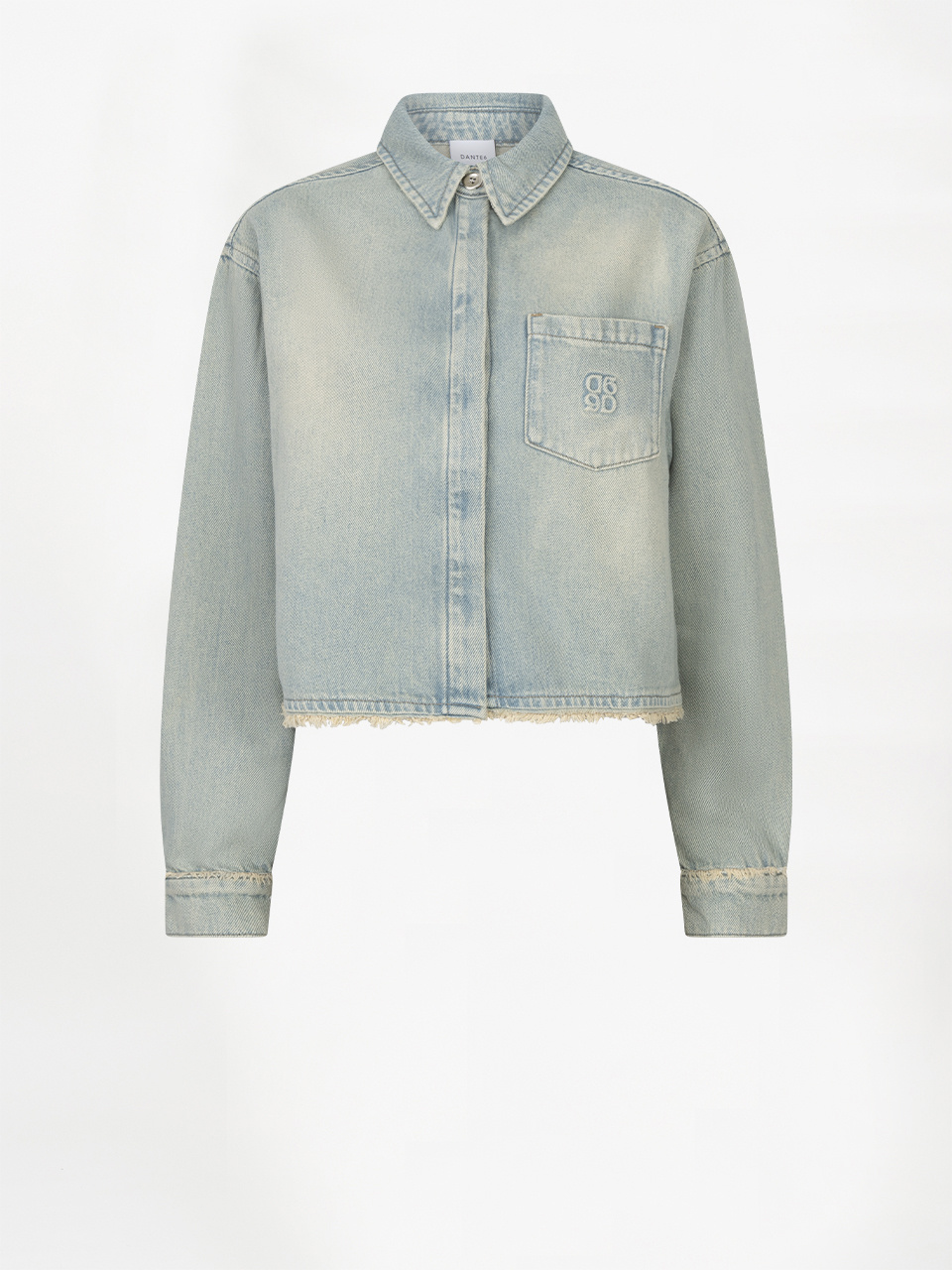 Blane fringed denim shirt