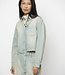 Blane fringed denim shirt