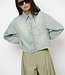 Blane fringed denim shirt