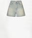 Menton fringed denim shorts