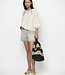 Menton fringed denim shorts