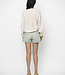 Menton fringed denim shorts