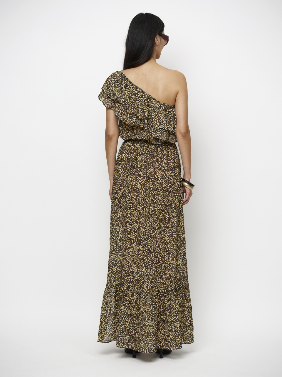 Amber printed maxi dress