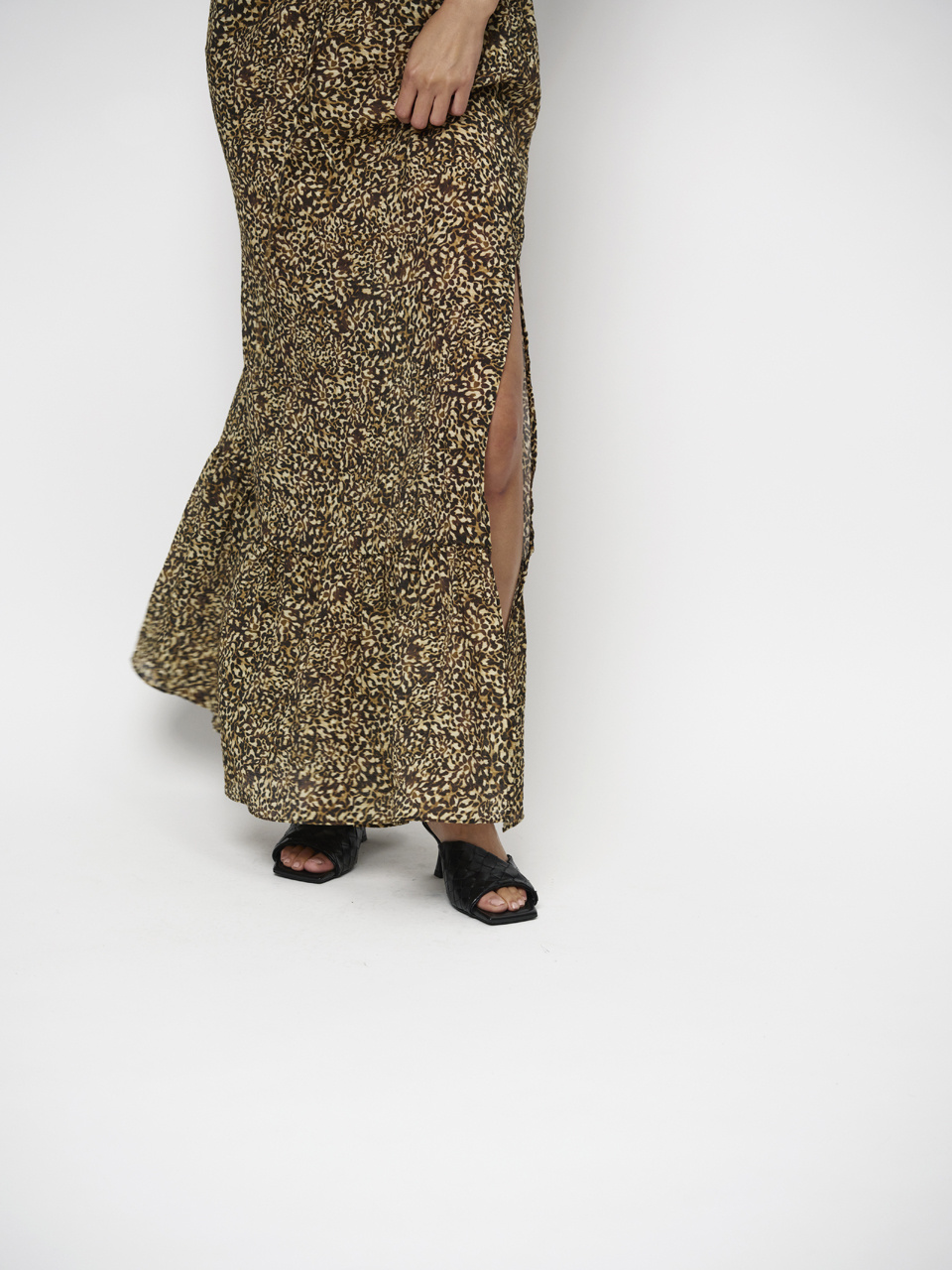 Amber printed maxi dress