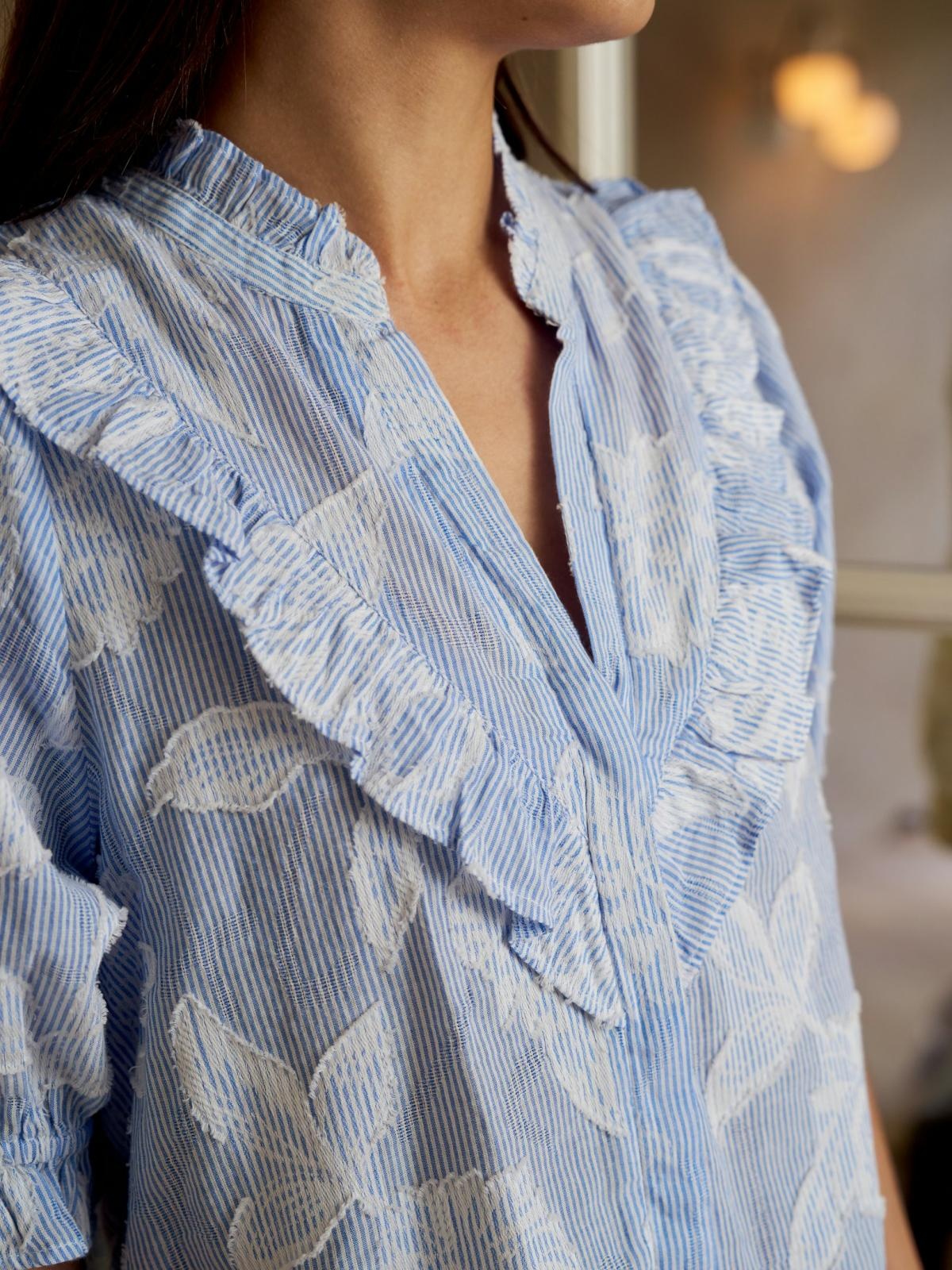 Manet Jacquard Blouse