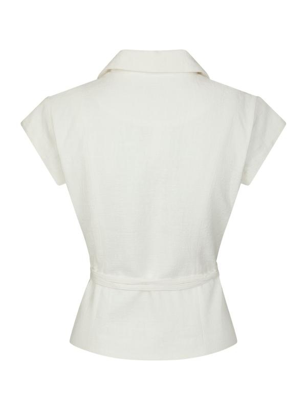 Salima Ramie Waiscoat