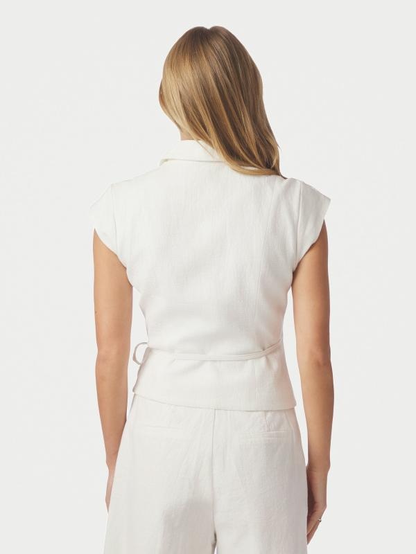 Salima Ramie Waiscoat