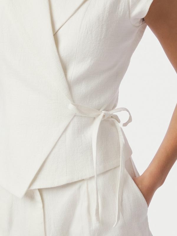 Salima Ramie Waiscoat