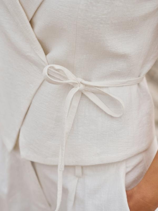 Salima Ramie Waiscoat