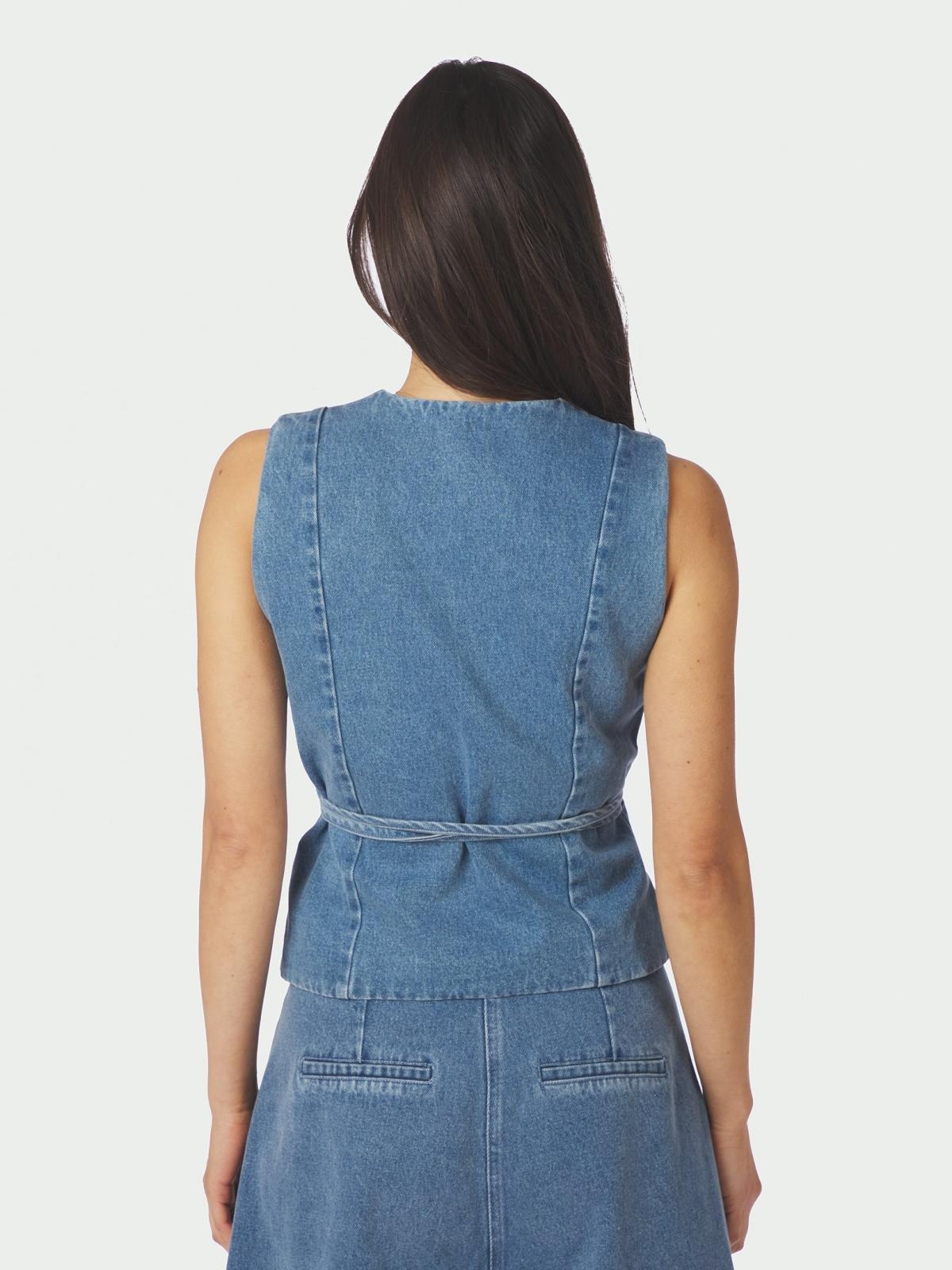 Samara Denim Waistcoat
