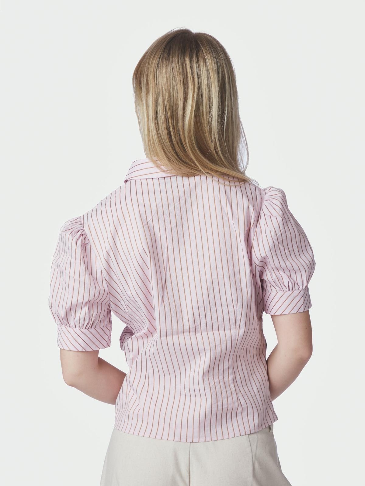 Frannie Structure Stripe Shirt