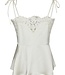 Kaela Heavy Sateen Lace Top