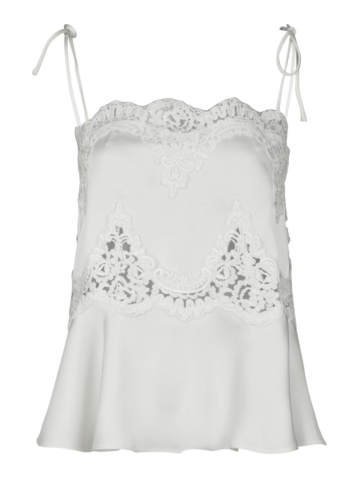 Kaela Heavy Sateen Lace Top