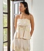 Kaela Heavy Sateen Lace Top
