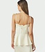 Kaela Heavy Sateen Lace Top