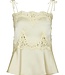 Kaela Heavy Sateen Lace Top